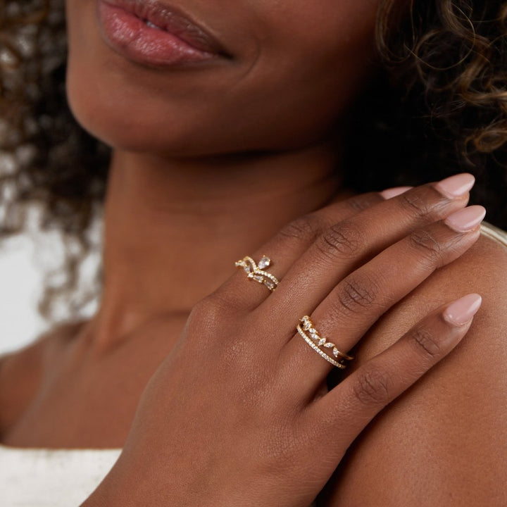 Aura | elegantní křišťálový prsten