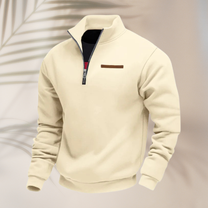 Jáchym™ - Pánská mikina s polovičním zipem