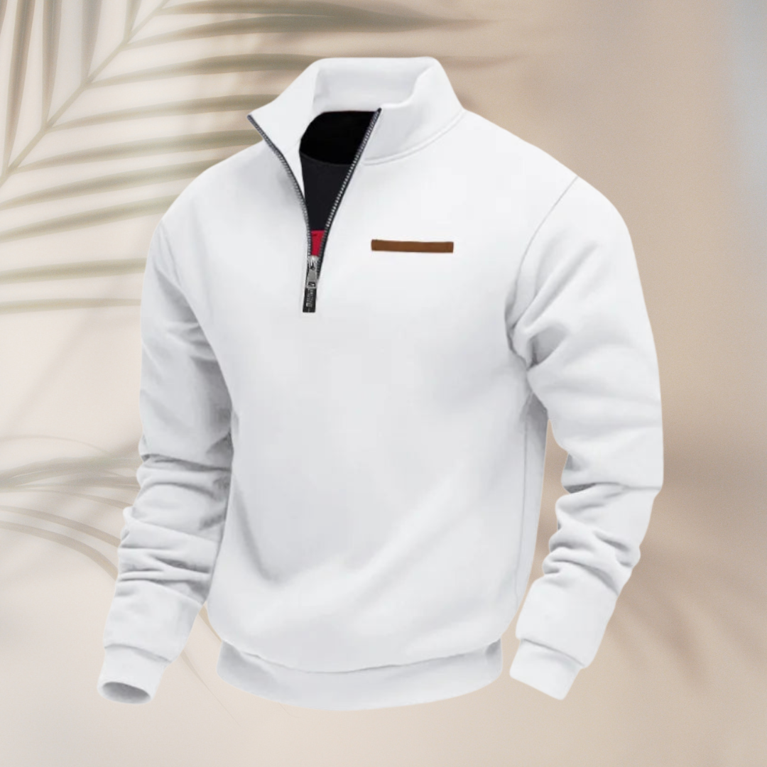 Jáchym™ - Pánská mikina s polovičním zipem