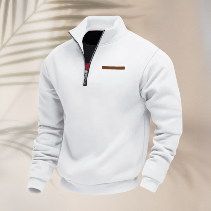 Jáchym™ - Pánská mikina s polovičním zipem