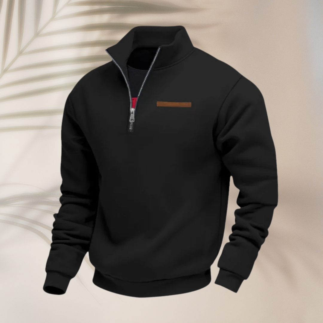 Jáchym™ - Pánská mikina s polovičním zipem