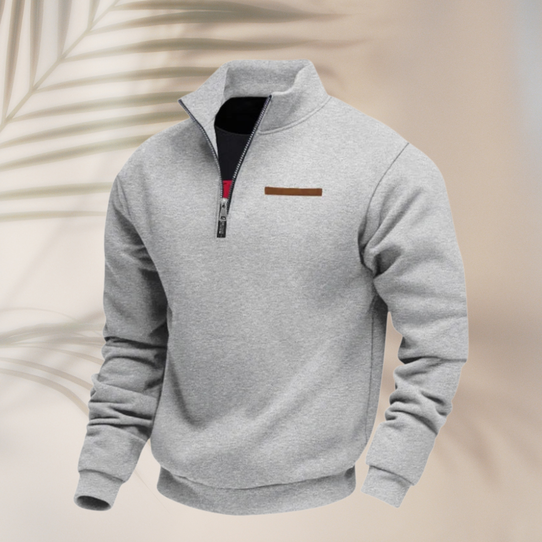 Jáchym™ - Pánská mikina s polovičním zipem