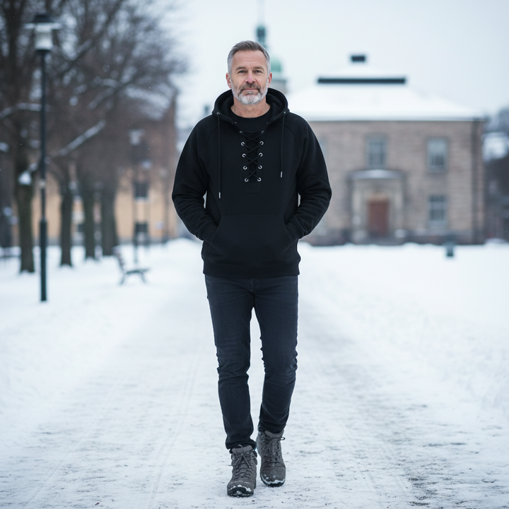 Irvian – Ciepła bluza outdoorowa z kapturem