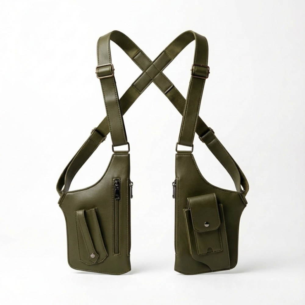 Prémiová kožená taška přes rameno