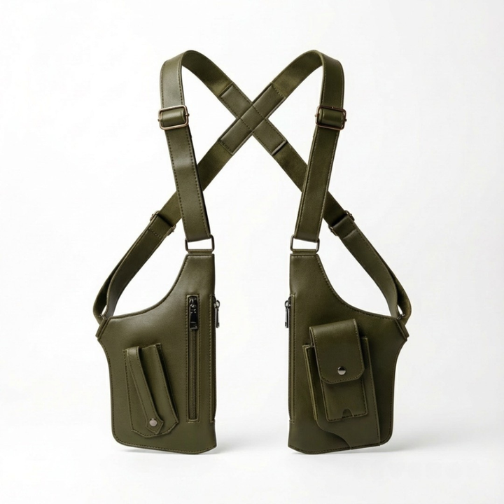 Prémiová kožená taška přes rameno