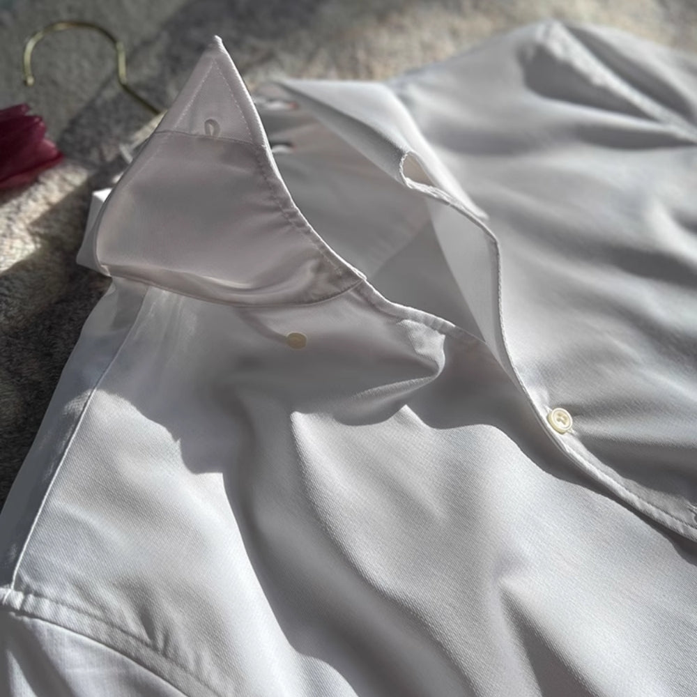 Alfieri | Košile S Výstřihem Do V