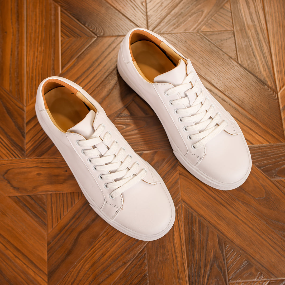 Pánské Kožené Nízké Boty