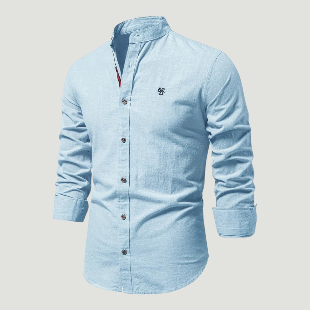 Theo™ – Elegantní bavlněná košile s dlouhým rukávem