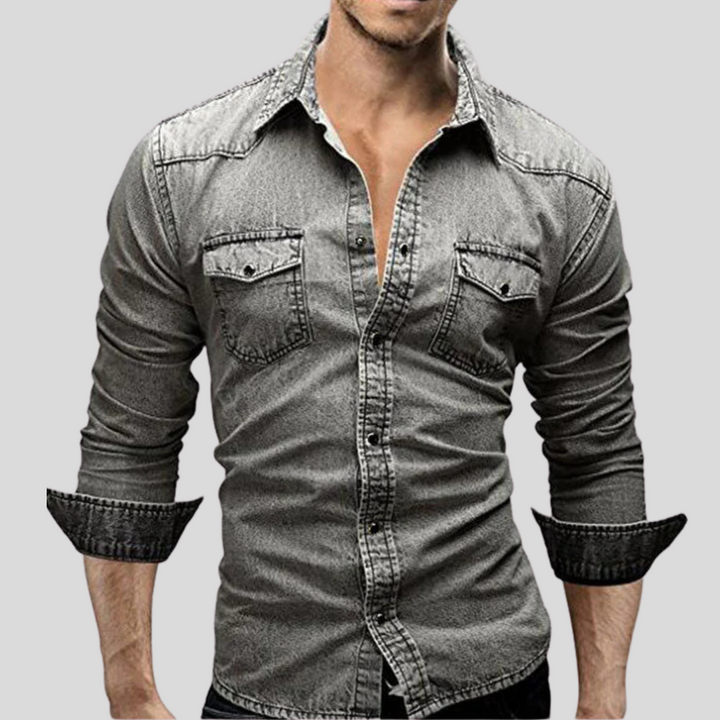 Marcus™ – Moderní a stylová džínová košile