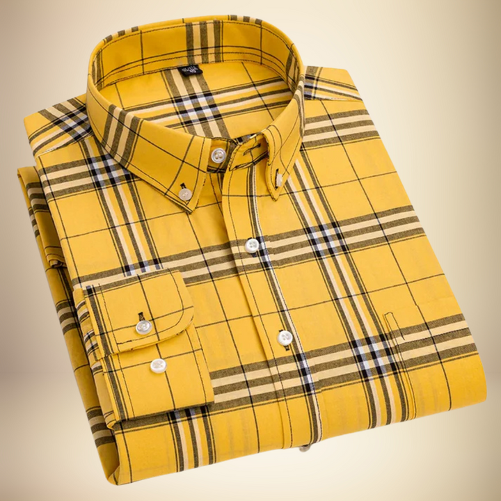 Elias™ – Klasická Stylová Kostkovaná Pánská Košile