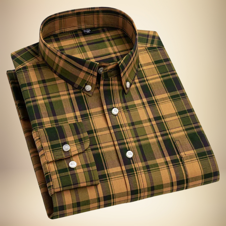 Elias™ – Klasická Stylová Kostkovaná Pánská Košile