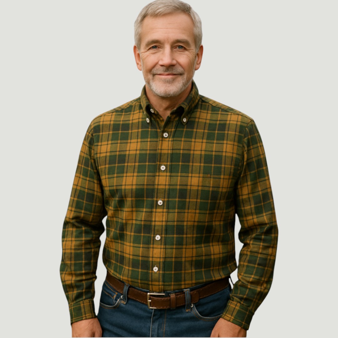 Elias™ – Klasická Stylová Kostkovaná Pánská Košile