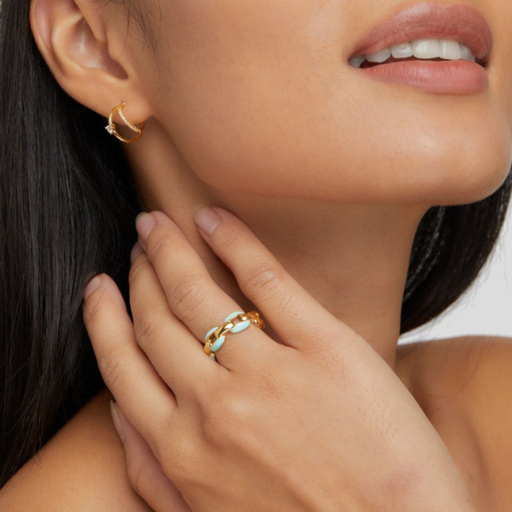 Modrá ozubená kola Reya