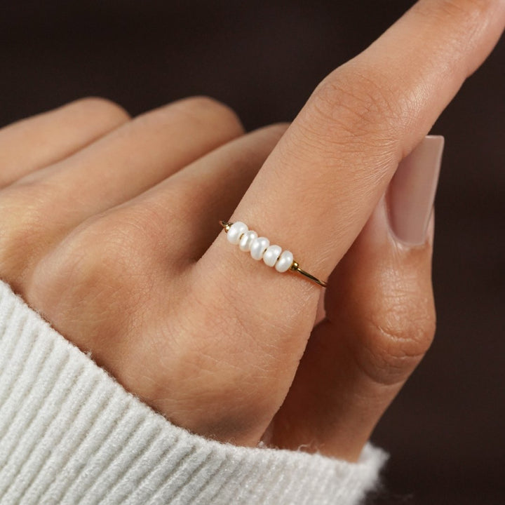 Grace | Prsten se sladkovodními perlami