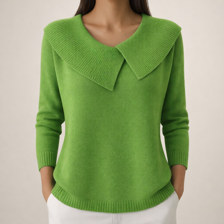 Magda | Svetr s širokým límcem