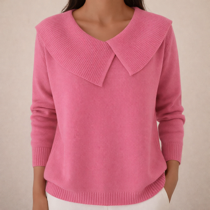 Magda | Svetr s širokým límcem