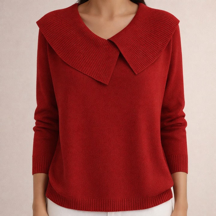 Magda | Svetr s širokým límcem